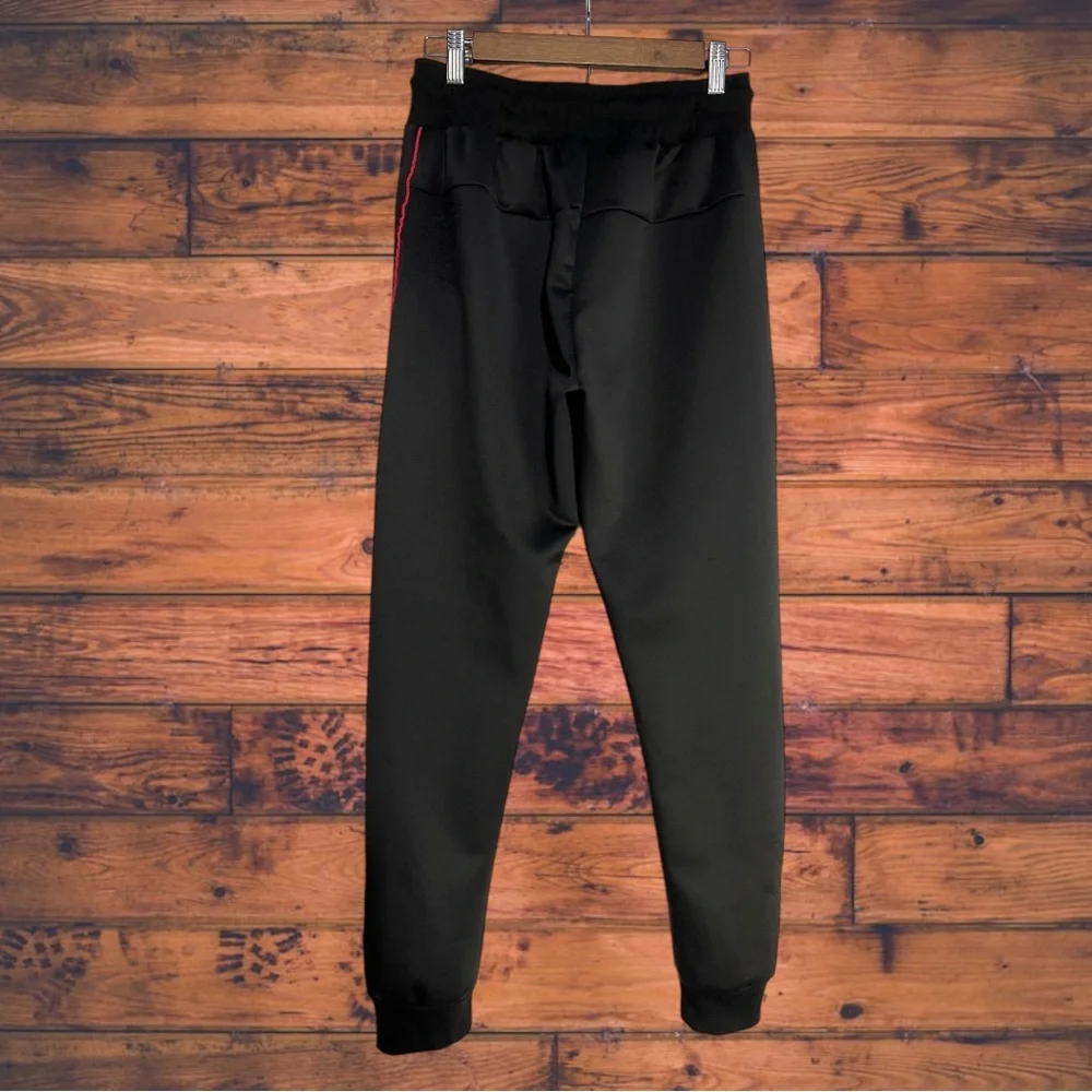 5 for $25🔥Dunlop Sport Black/‎ Red Sweatpants Medium